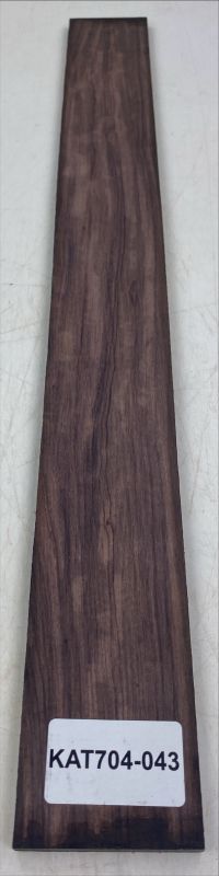 Fretboard Mexican Rosewood / Katalox 715x76x10mm Unique Piece #043